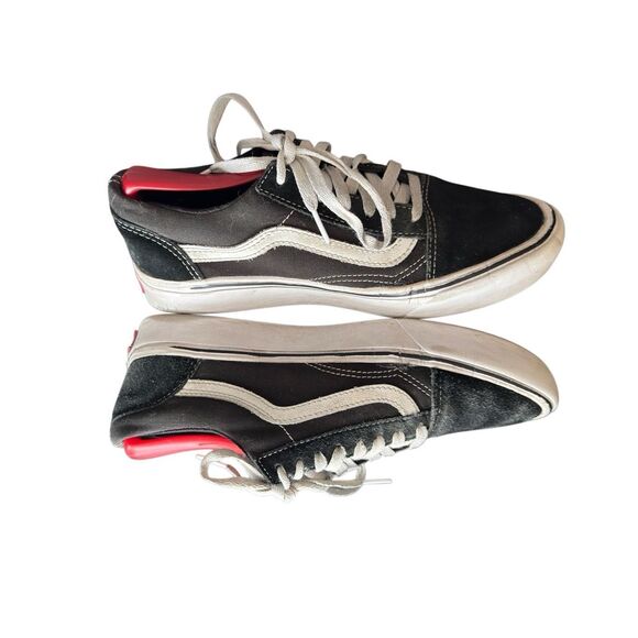 Vans Black and White Skate Sneakers - Picture 6 of 7